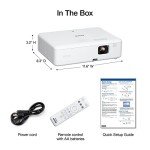 Epson EpiqVision Flex Portable Projector for Mancaves