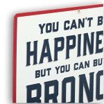 Ford Bronco Metal Wall Art for Mancave