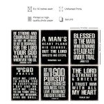Christian Wall Art for Man Cave Inspiration