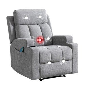 Comfy Recliner Chair with Massage and Heat
