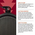 Indoor Smokeless BBQ Grill with Adjustable Temperature