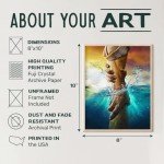 Jesus Wall Art - Motivational Mancave Decor