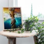 Jesus Wall Art - Motivational Mancave Decor
