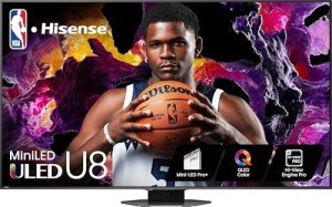 Hisense 65-Inch 4K ULED Smart TV for Mancave