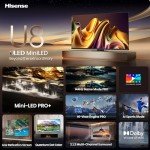 Hisense 65-Inch 4K ULED Smart TV for Mancave