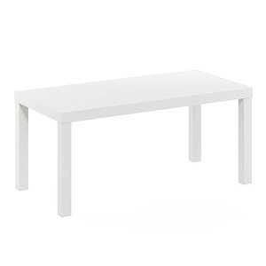 Classic White Coffee Table for Your Mancave