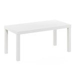 Classic White Coffee Table for Your Mancave