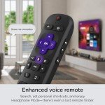 55-Inch 4K HDR Roku Smart TV with Voice Remote