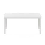 Classic White Coffee Table for Your Mancave
