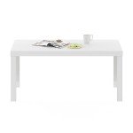 Classic White Coffee Table for Your Mancave