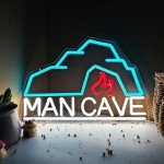 Bright Neon Man Cave LED Wall Decoration