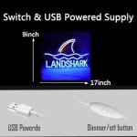 Land Shark LED Neon Beer Sign for Mancave