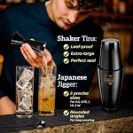 20-Piece Elite Bartender Kit with Recipe Cards