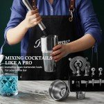 12-Piece Cocktail Shaker Set for Home Bar
