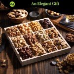 Gourmet Holiday Mixed Nuts Gift Basket