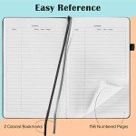 7-Pack Hardcover Journals with Index and Pockets