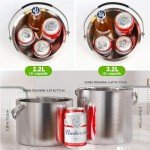 Insulated 3.2L Ice Bucket with Silicone Lid