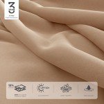 Champagne 11FT Offset Patio Umbrella with Base