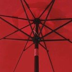 Sunnyglade 9' Red Patio Umbrella for Mancave