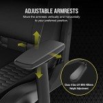 Corsair TC100 Racing-Inspired Gaming Chair - Black