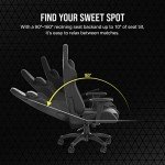 Corsair TC100 Racing-Inspired Gaming Chair - Black