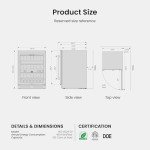 Yeego 24" Beverage Cooler for Home & Bar