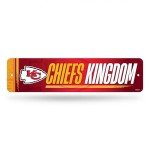 Kansas City Chiefs Metal Street Sign for Mancave