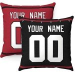 Personalized Throw Pillow Set for Mancave Decor