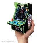 Mini Galaga Arcade Machine: 2 Retro Games