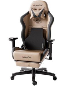 Ergonomic Racing Style Gaming Chair with Footrest