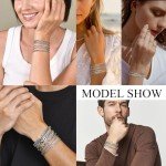 Men's 5-Piece Stainless Steel Bracelet Set