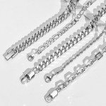 Men's 5-Piece Stainless Steel Bracelet Set