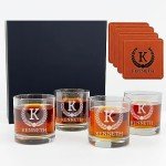 Personalized Whiskey Gift Set for Men