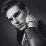 Men's Stainless Steel Link Bracelet - Silver & Black