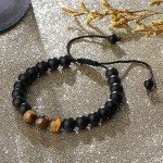 Mancave Tiger Eye Healing Bracelets for Men