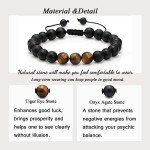 Mancave Tiger Eye Healing Bracelets for Men