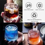 Premium Crystal Whiskey Glasses Set of 3