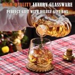 Set of 6 Non-Lead Crystal Whiskey Glasses