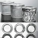 Premium Crystal Whiskey Glasses Set of 3