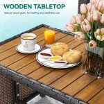 Cozy 4-Piece Patio Furniture Set for Mancave