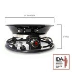 21-Inch Portable 58,000 BTU Propane Fire Pit