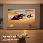 ARTSEA Mini Projector: Portable HD Movie Experience