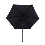 7.5 ft Tilted Patio Umbrella in Anthracite