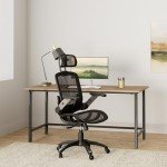 Ergonomic High Back Office Chair for Mancave