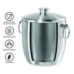 OGGI Insulated Stainless Steel Ice Bucket - 3 qt