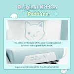 Cat Ear Gaming Chair with Massage Support