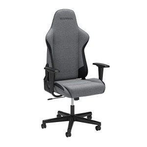 Ergonomic Grey Gaming Chair with Recline Feature
