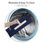 Navy Blue Monogram Pillow Cover for Mancave Decor