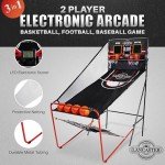 Lancaster 2-Player 3-in-1 Arcade Sports Game
