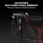 GTRACING Bluetooth Gaming Chair with Footrest & Speakers